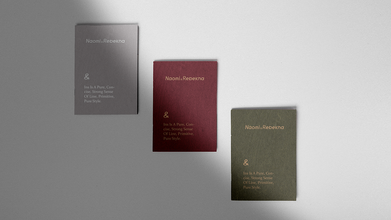 naomi&rebekha 品牌设计