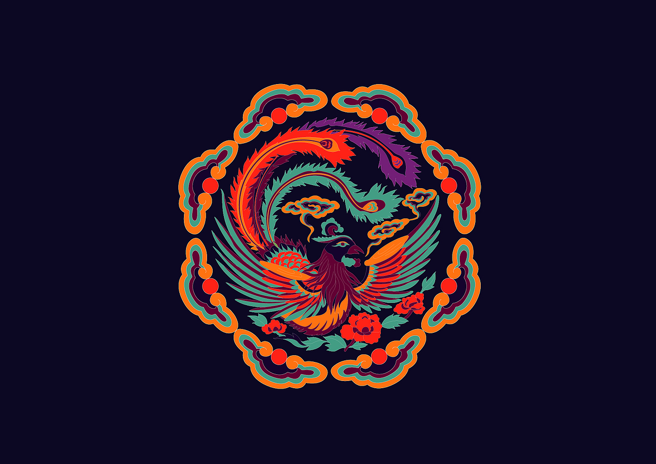 戏剧图案设计推广晋剧