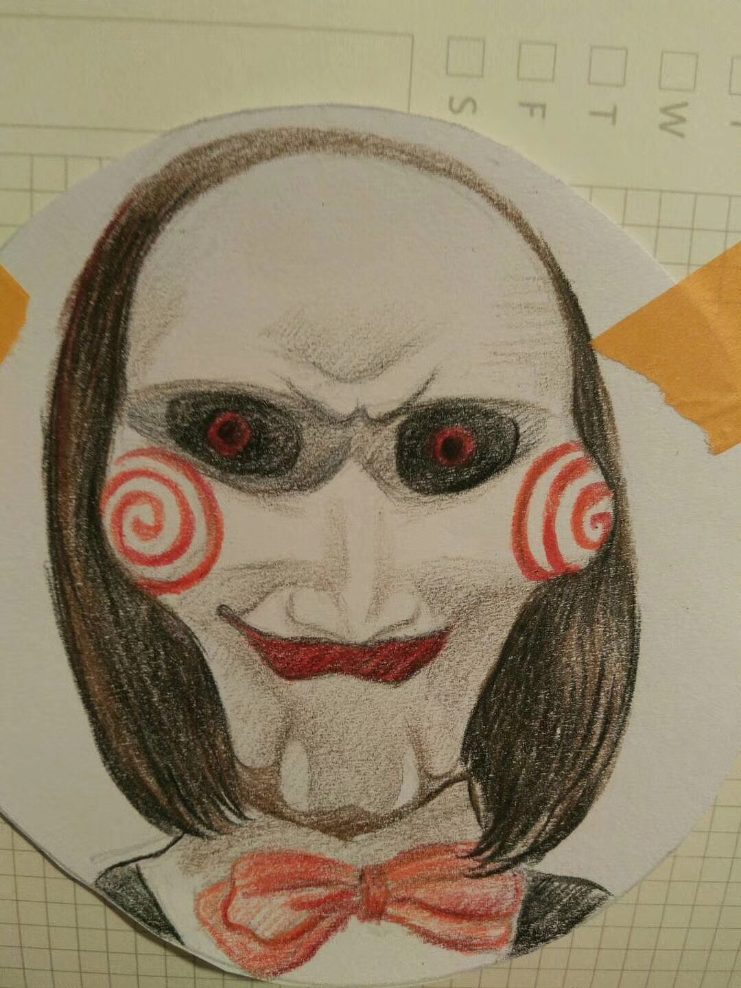 万圣节 九鬼 彩铅