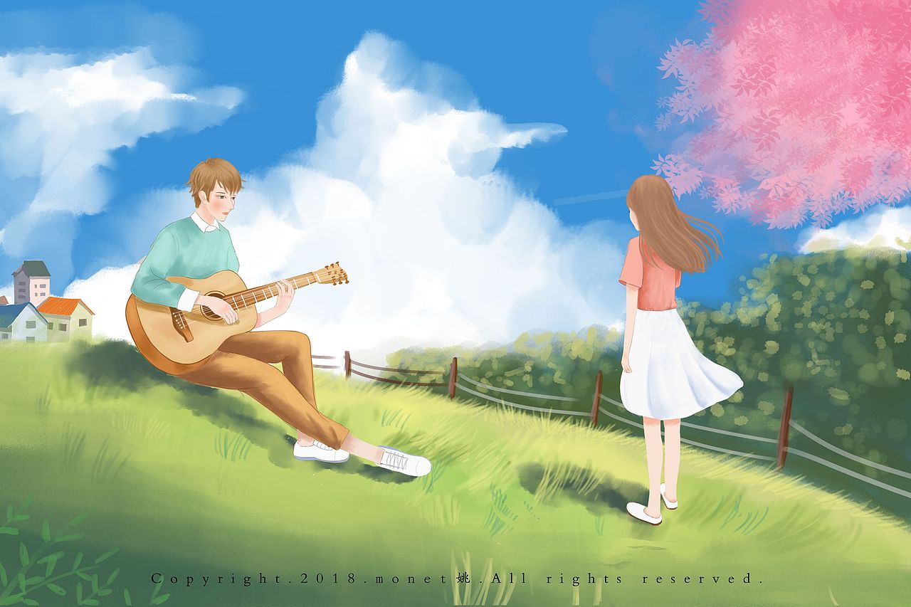 一个故事（图ZMTIzNzA5MzM2） - 商业插画 - 站酷设计师奈子ly原创素材 - 站酷ZCOOL