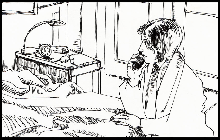 看电影画速写（图ZOTUyMjAzMg==） - 绘画 - 站酷设计师小尼尔森原创素材 - 站酷ZCOOL