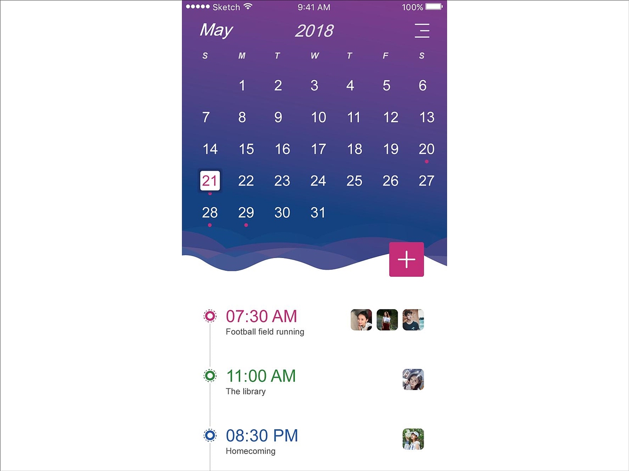 陪跑步APP（图ZMTUxNDM1MjY0） - APP界面 - 站酷设计师kikilili原创素材 - 站酷ZCOOL
