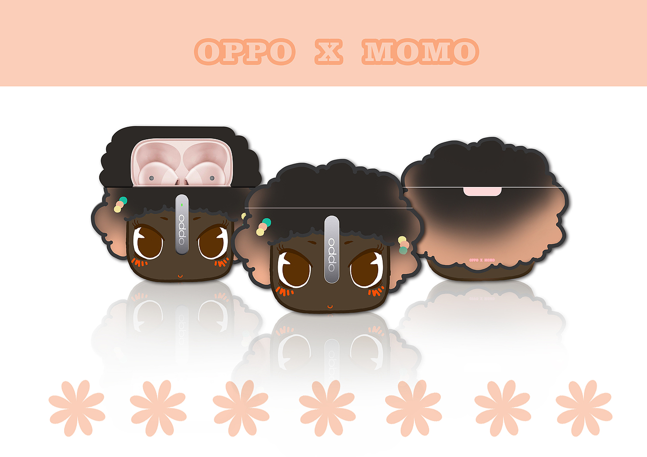 【OPPO X MOMO】肤色不一样，爱好可一致（图ZMTkwMjE3MjYw） - 图案 - 站酷设计师李大鹅_原创素材 - 站酷ZCOOL