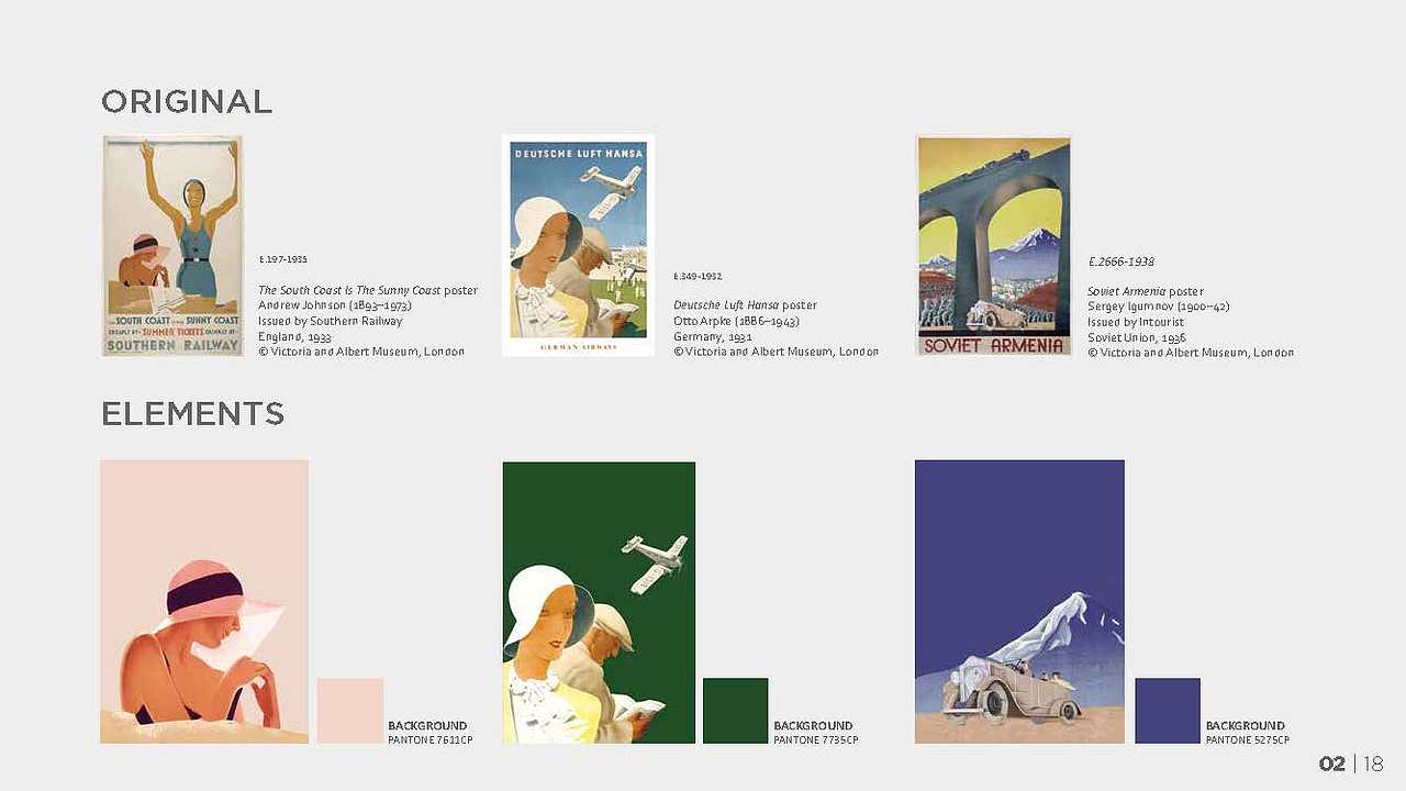 文创产品设计-英国V&A博物馆周边产品设计