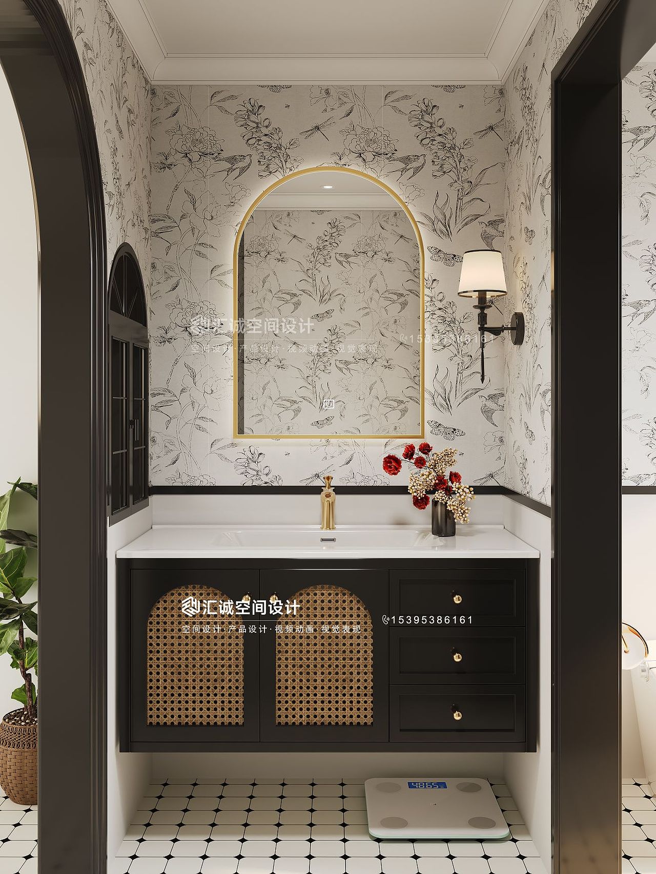 汇诚空间设计专注卫浴家居3D效果图制作