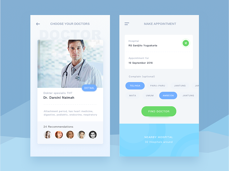 医疗（图ZODgzMDU0ODQ=） - APP界面 - 站酷设计师lijiali323原创素材 - 站酷ZCOOL