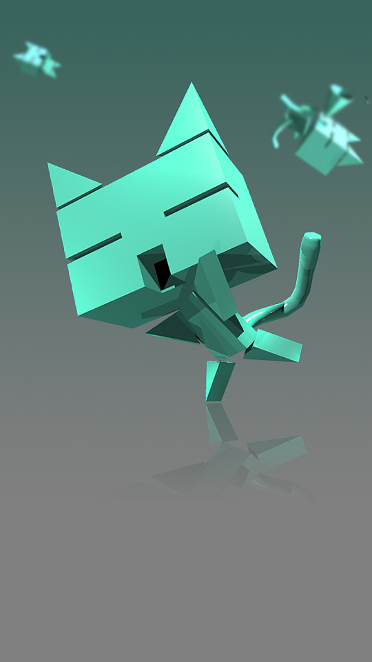 喵小二的一组壁纸