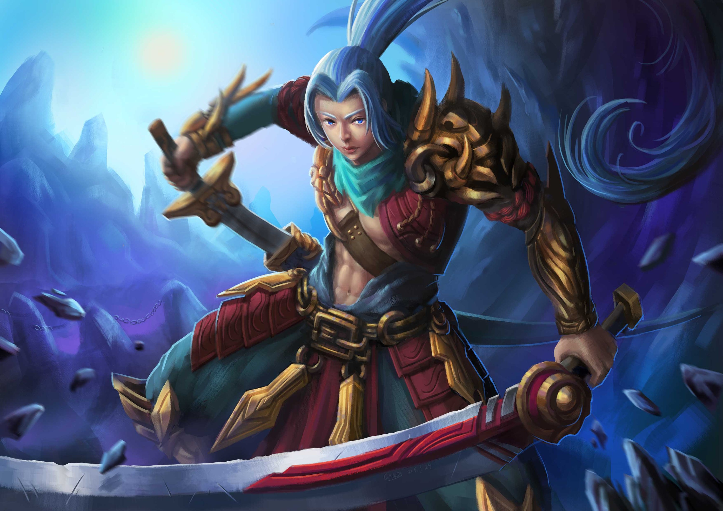 天谕游戏同人|插画|游戏原画|chaosljc - 原创作品 - 站酷 (zcool)