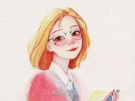 水彩插画