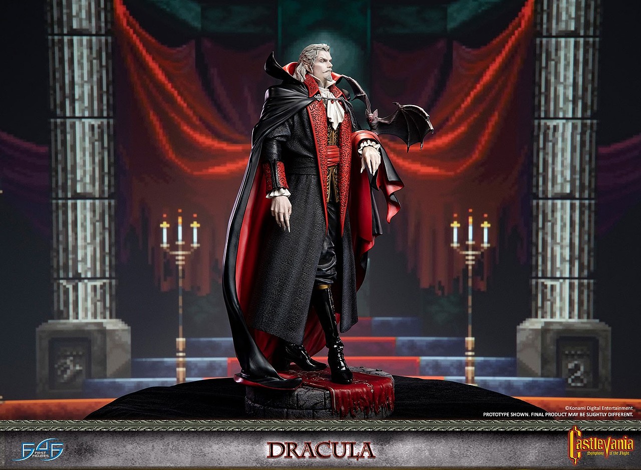 First 4 Figures 《恶魔城:月下夜想曲》德古拉伯爵(图ZMTg1NzUxOTA0) - 手办/模玩 - 站酷设计师猫小兜动漫影视原创素材 - 站酷ZCOOL