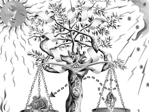 2021年之前的一些方巾创作：星座神秘叙事主题