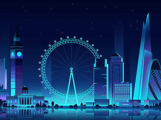 夜景（個(gè)人主頁-ZMTgyNzA1MDQ=） - 商業(yè)插畫 - 站酷設(shè)計(jì)師micky凌原創(chuàng)素材 - 站酷ZCOOL