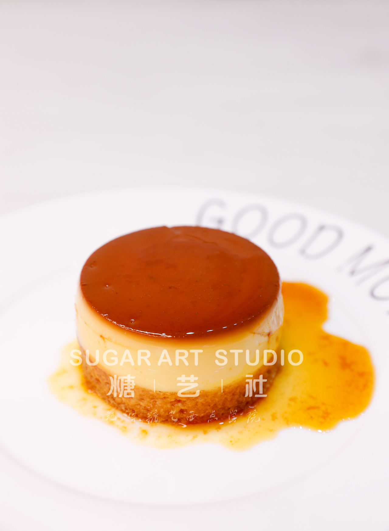 美食拍摄日式焦糖布丁烧拍摄布丁拍摄