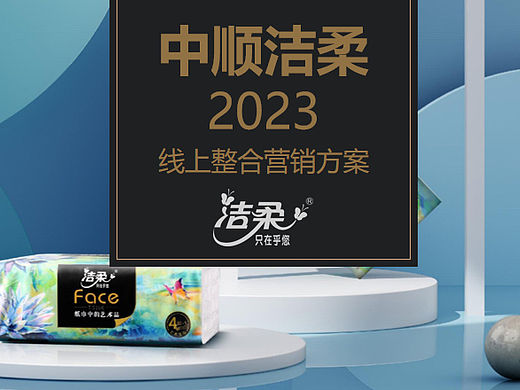 2023快消零售纸巾品牌线上整合营销方案-53P