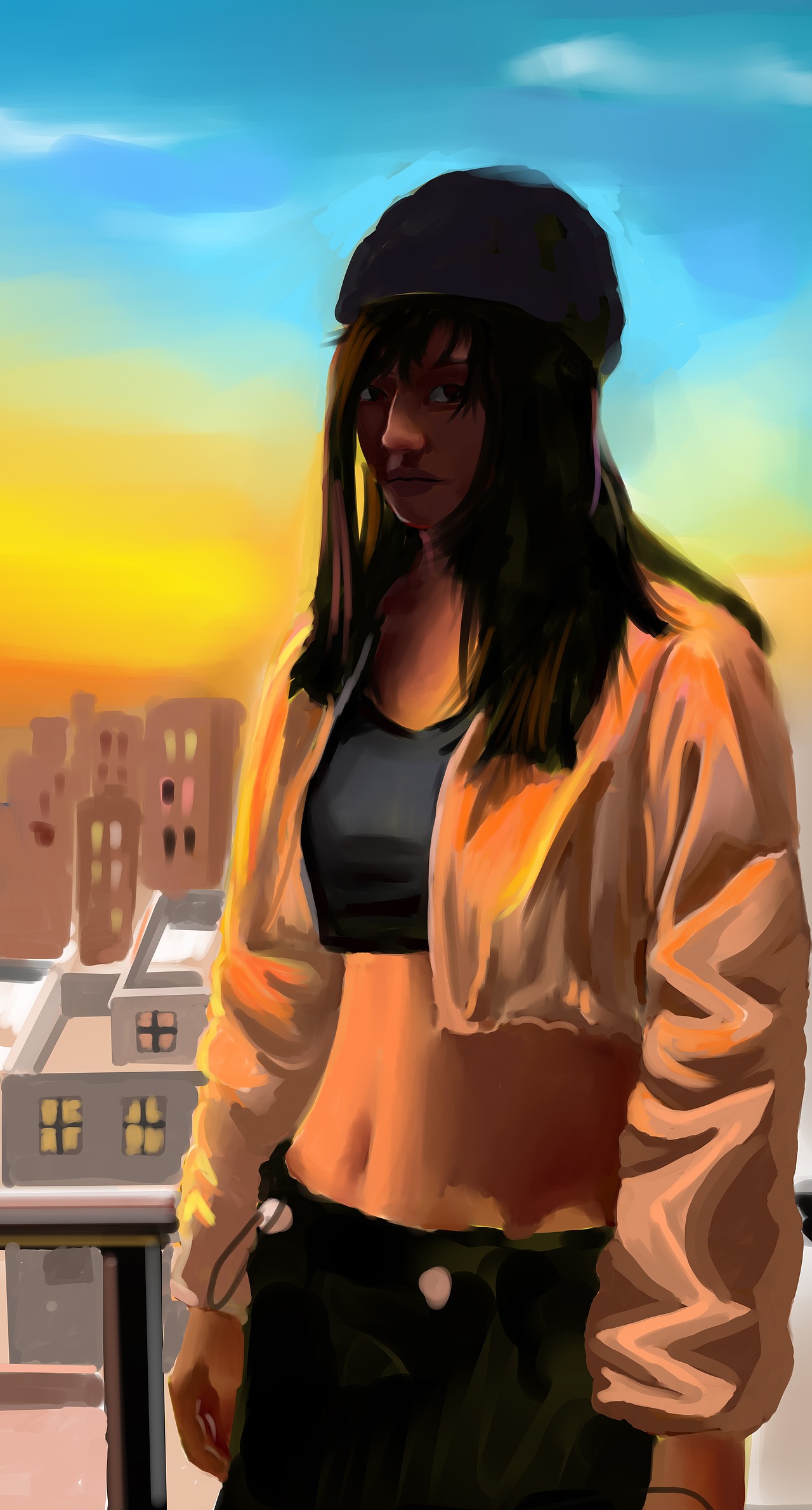 画的小姐姐（图ZMTk3NTk4OTU2） - 新锐潮流插画 - 站酷设计师Z29661291原创素材 - 站酷ZCOOL