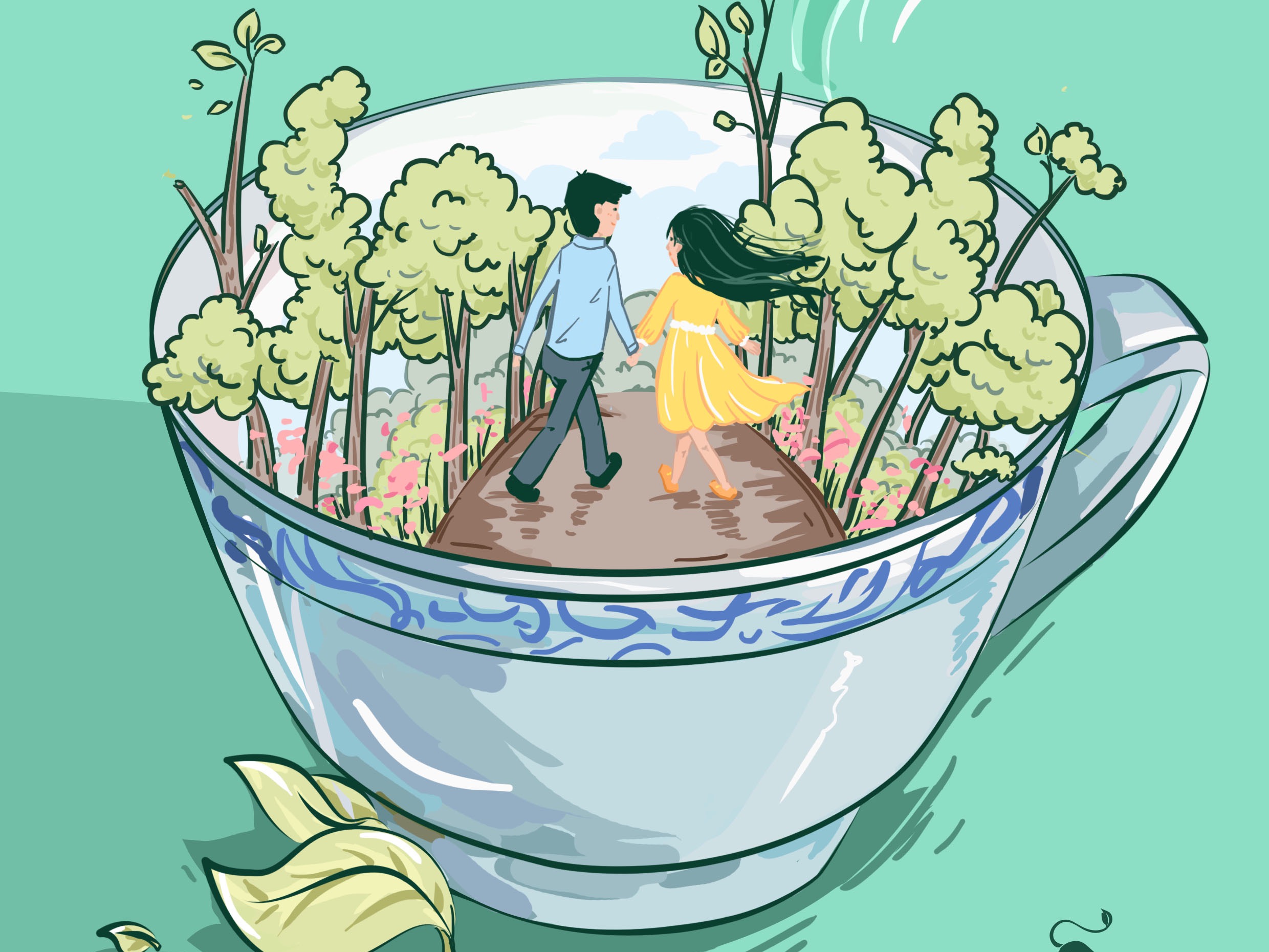 趁早的春茶
