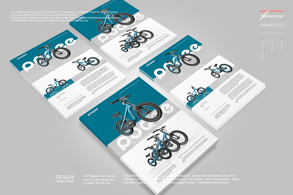 杭州步基童车有限公司PoQee品牌VIS识别系统-因心设计