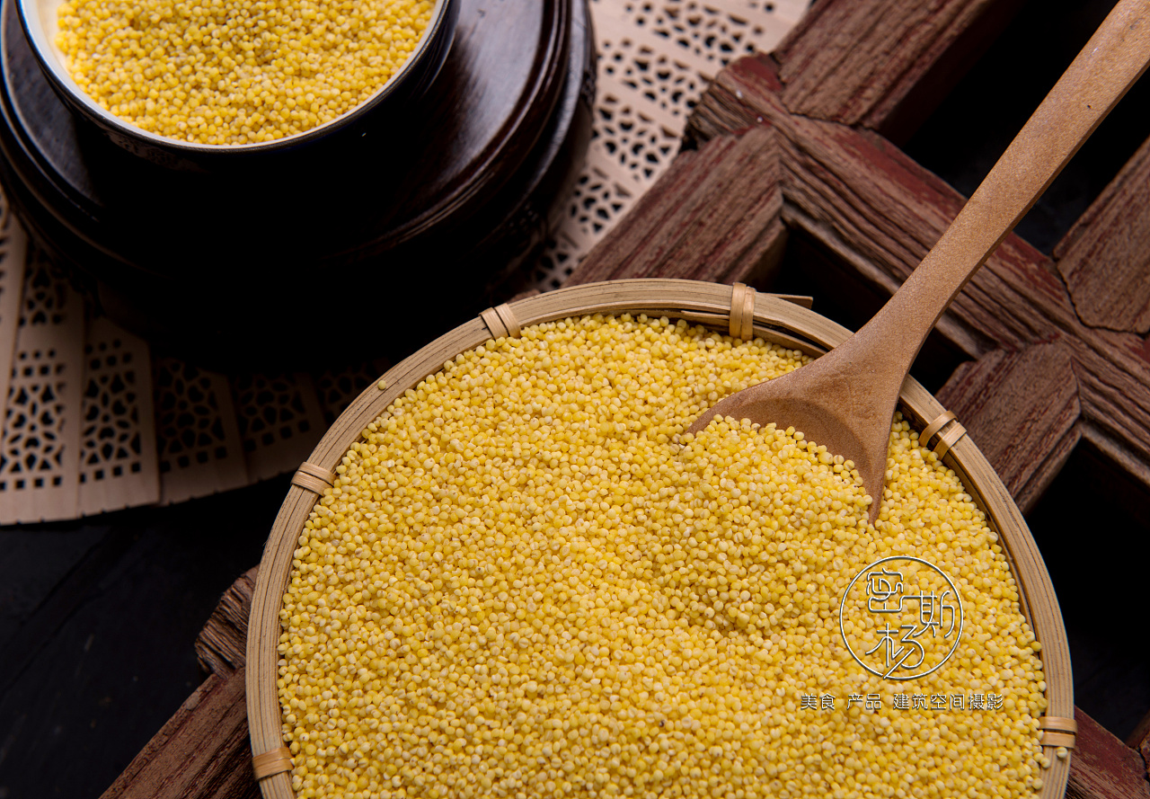 金灿灿的小米 黄金小米