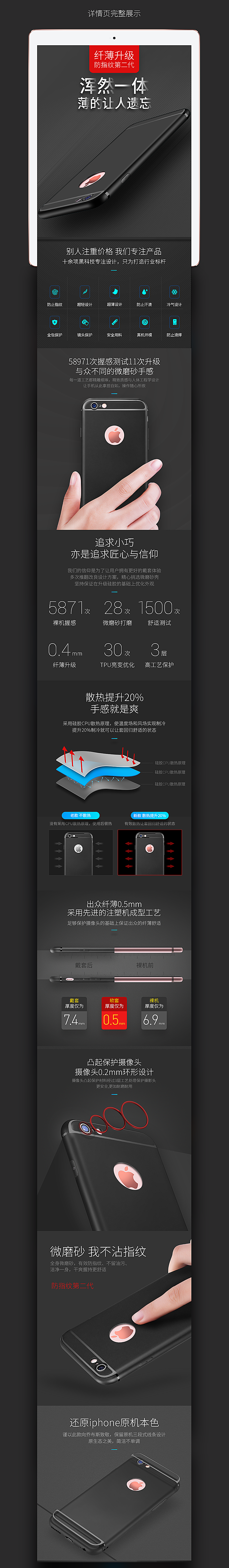 3C数码手机配件钢化膜详情页描述设计图（图ZNjYxODI4NjA=） - 电商 - 站酷设计师韩小波_Design原创素材 - 站酷ZCOOL
