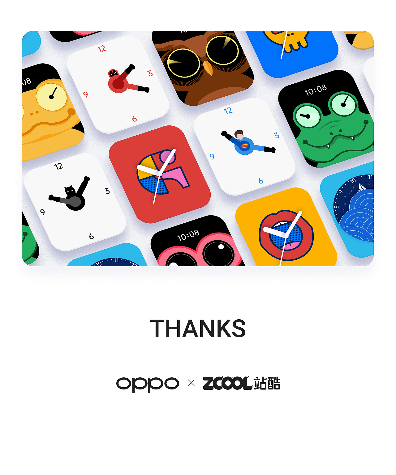 OPPO WATCH表盘设计提案（图ZMjA1NDcyMTI0） - 主题/皮肤 - 站酷设计师文武创原创素材 - 站酷ZCOOL