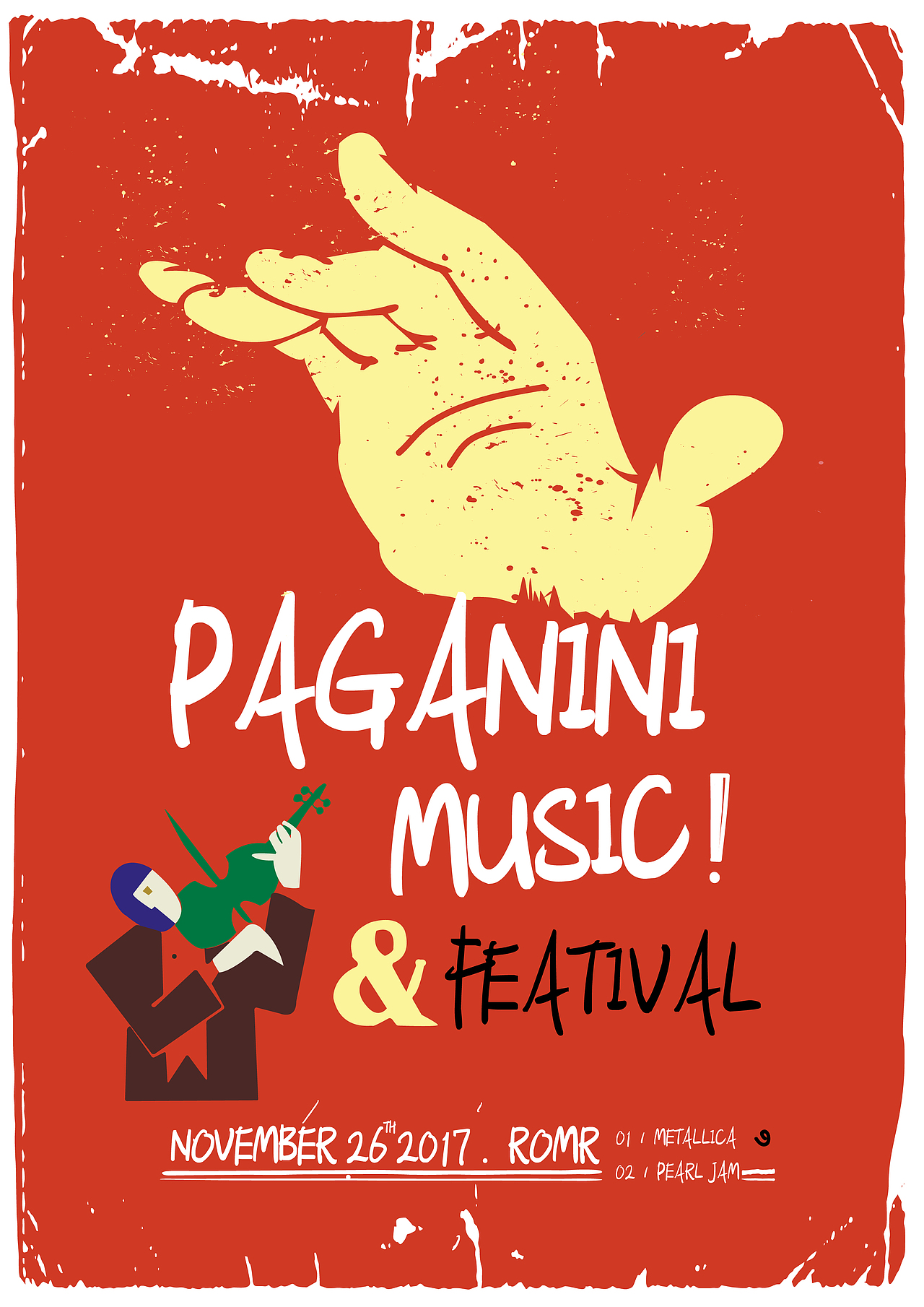 荷兰pingpop音乐节海报设计