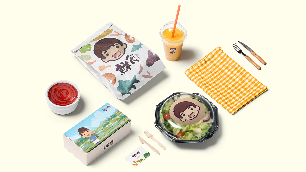 河源-鲜食-品牌推广（图ZMjI1NTk3MzY4） - 品牌 - 站酷设计师黑白绘原创素材 - 站酷ZCOOL