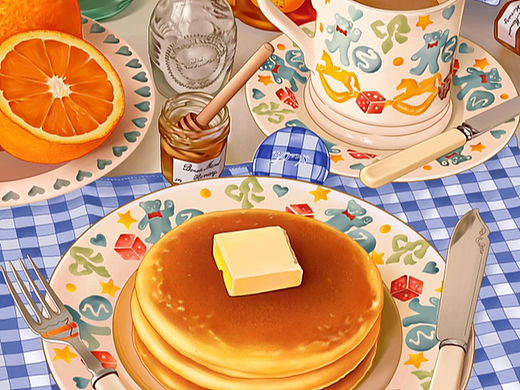 IPad插画美食 |procreate插画练习