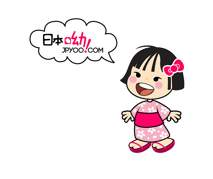 日本呦卡通形象代言小呦