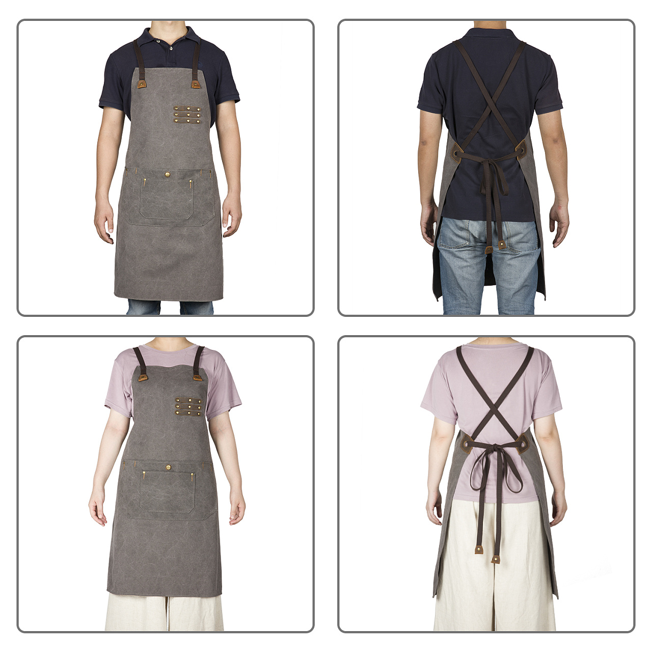 亚马逊美国站-工作围裙拍摄 设计