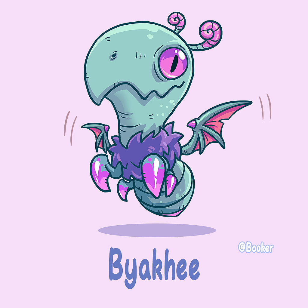 原创卡通版克苏鲁插画