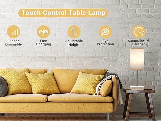 亞馬遜-臺燈（個人主頁-ZNTM4NTgyODQ=） - 電商 - 站酷設(shè)計師一只野生小美工原創(chuàng)素材 - 站酷ZCOOL