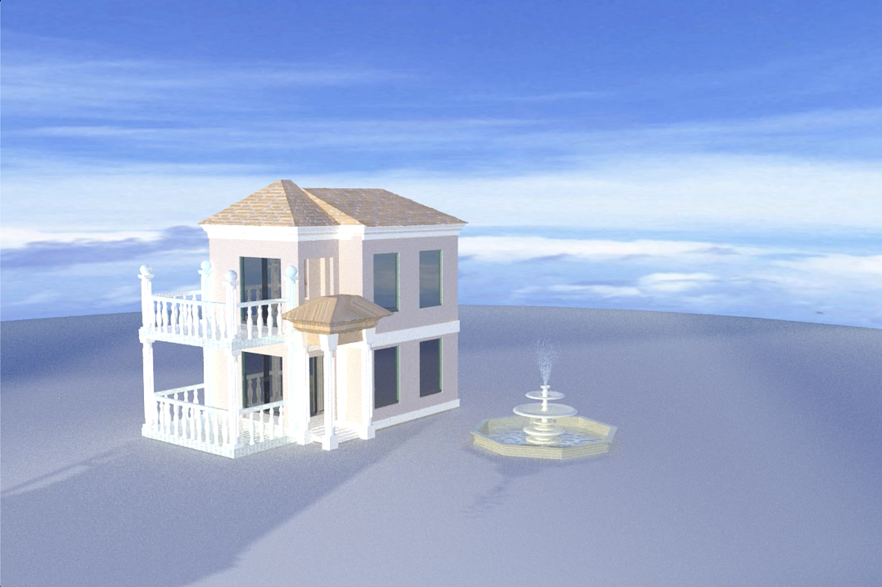 小别墅 室内外渲染（图ZMjE2Mzg3NDA0） - 家装设计 - 站酷设计师空洞洞洞的灵原创素材 - 站酷ZCOOL