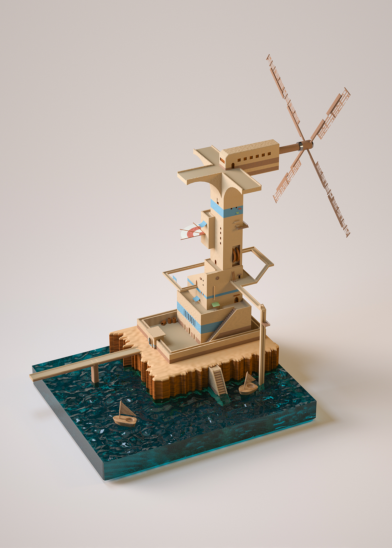 C4D-6月近些练习的作品集及大广赛【娃哈哈】作品（图ZMTY0NzUzNzI4） - 其他三维 - 站酷设计师BigBear_YU原创素材 - 站酷ZCOOL