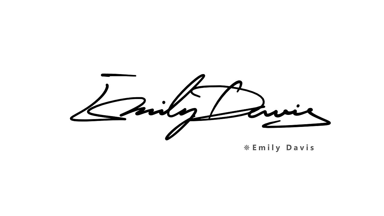 英文签名丨make signature丨signaturelogo丨英文标志