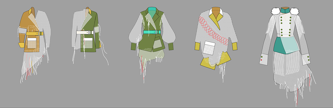 Fashion design_WEIQI/LA FORME（图ZNjk3MzA5ODg=） - 其他服装 - 站酷设计师airina_leo原创素材 - 站酷ZCOOL