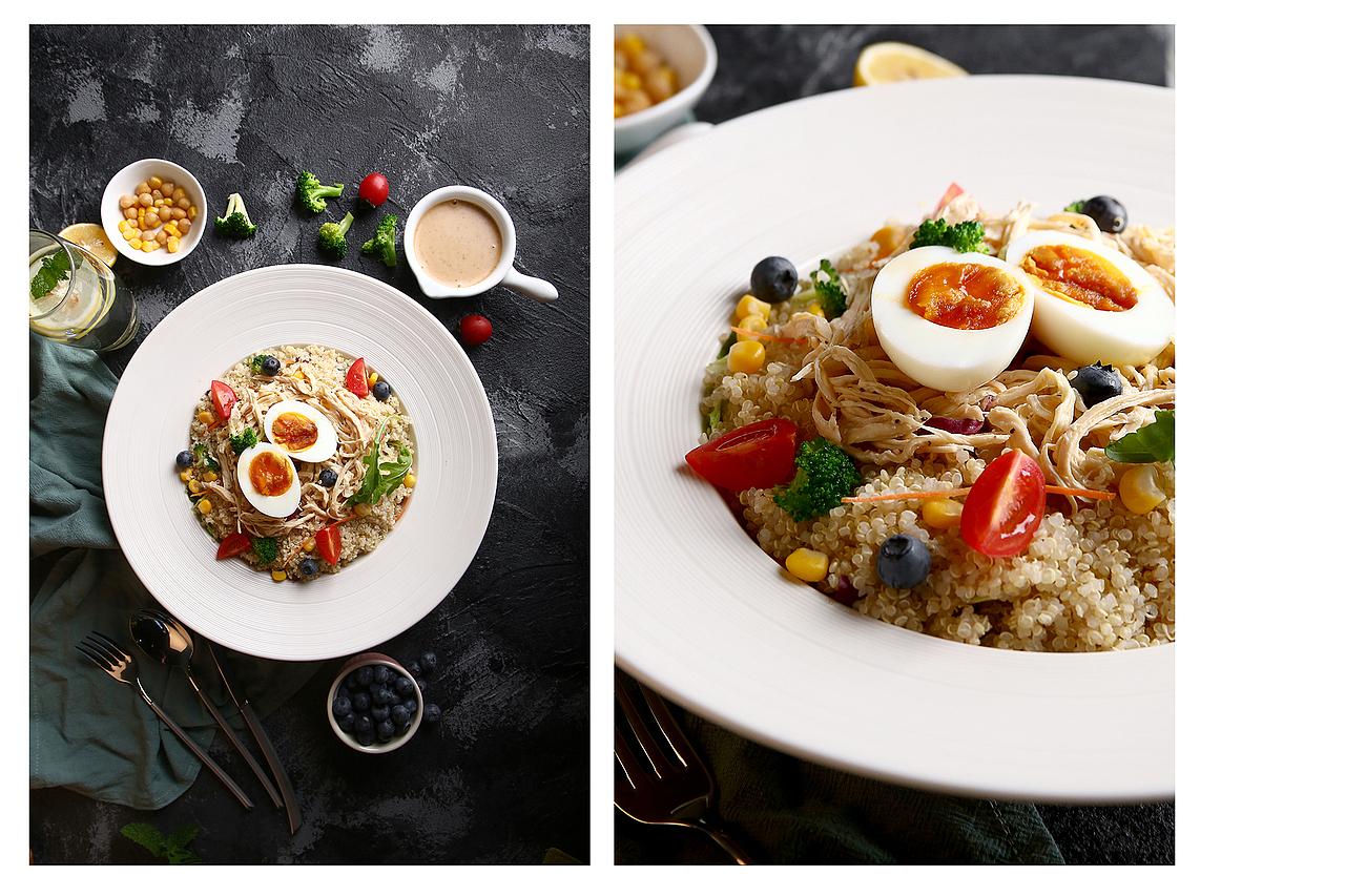 轻食 简餐 沙拉 西餐 美食 摄影