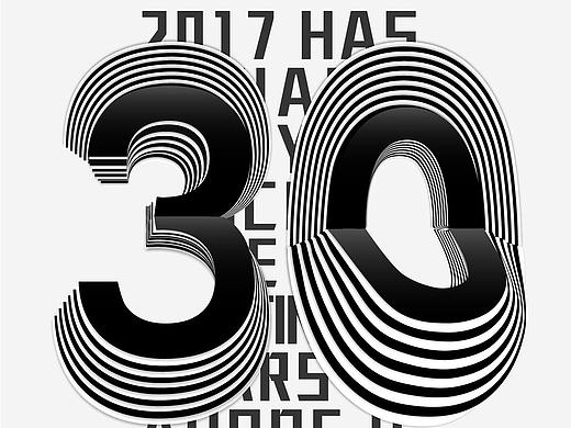 ILLUSTRATOR 30周年海报 临摹 习作