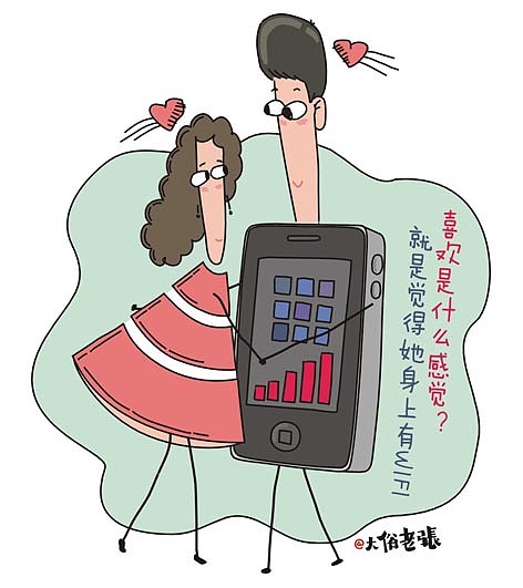 WIFI爱情#动漫作品#（图ZMTU3NjUxNjQ=） - 其他动漫 - 站酷设计师大俗老张原创素材 - 站酷ZCOOL