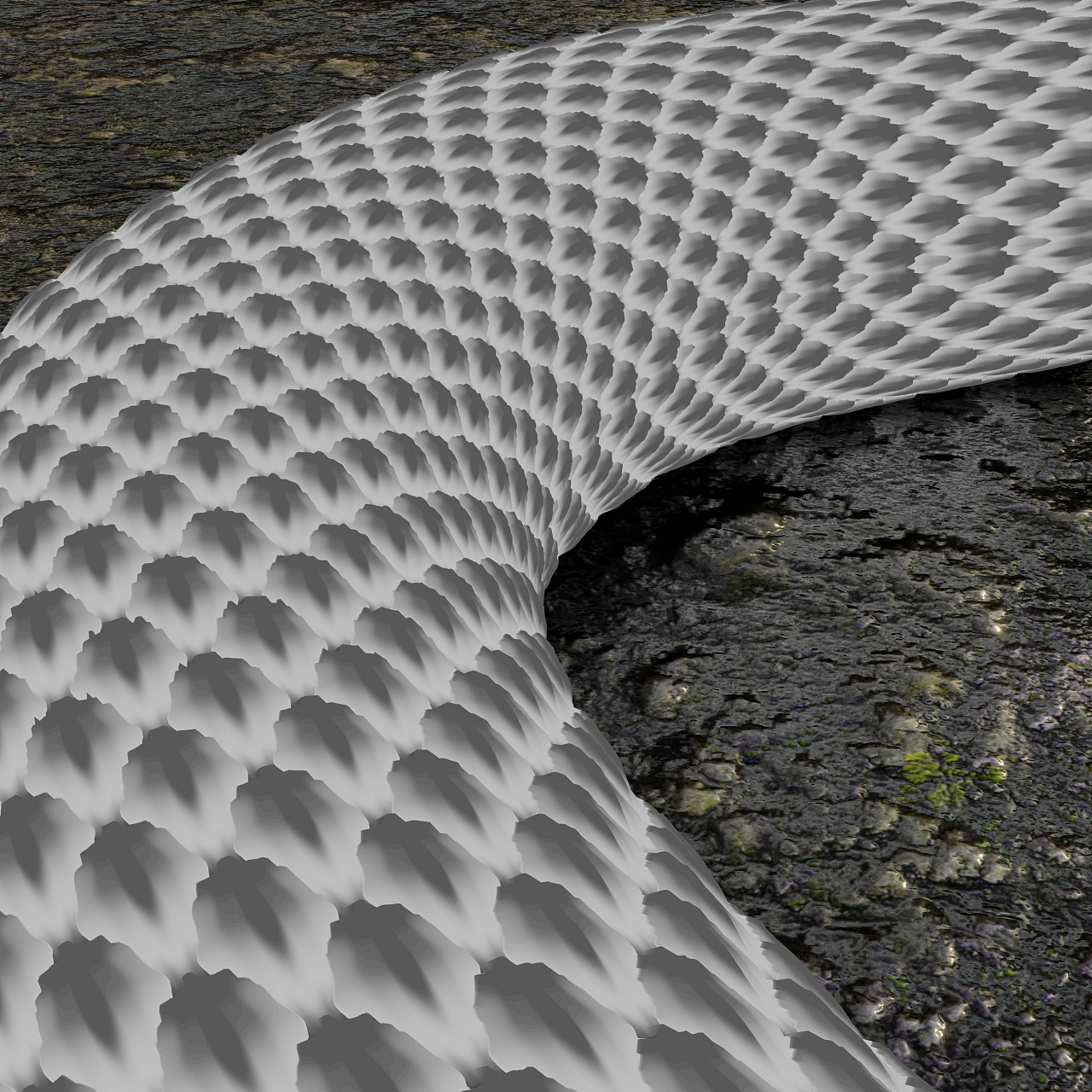 pbr写实材质奇幻风蛇鳞blender制作