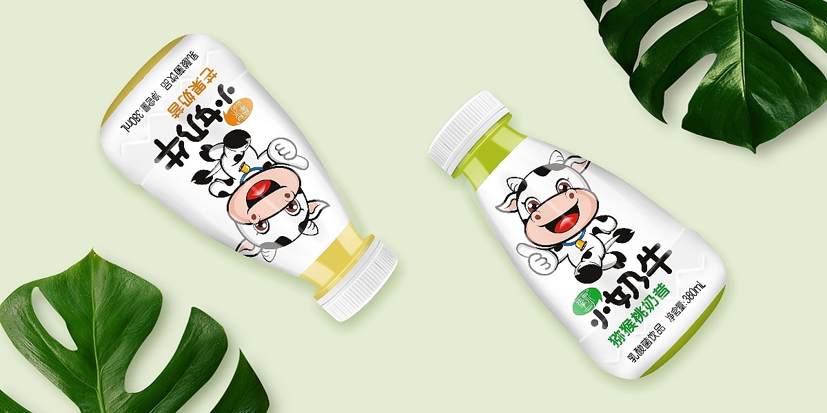 挚泉小奶牛 挚泉乳酸菌奶昔 挚泉芒果奶昔 挚泉猕猴桃奶昔 芒果奶昔饮料 乳酸菌饮品 猕猴桃奶昔 网红饮料包装设计饮料包装设计 塑料瓶饮料包装设计 郑州饮料包装设计 郑州包装设计 突破包装设计