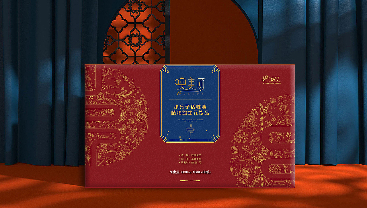 原创国潮手绘包装设计 益生菌礼盒（图ZMjQ5ODIyMjI0） - 包装 - 站酷设计师橙南品牌设计原创素材 - 站酷ZCOOL