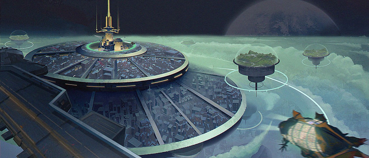 游戏场景原画-作品集