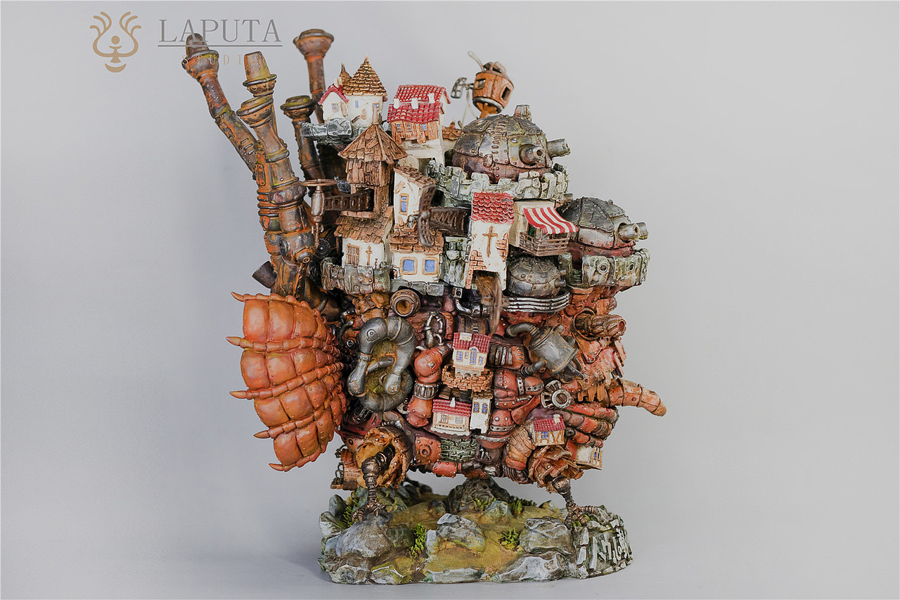 宫崎骏系列第一弹哈尔移动城堡成品图