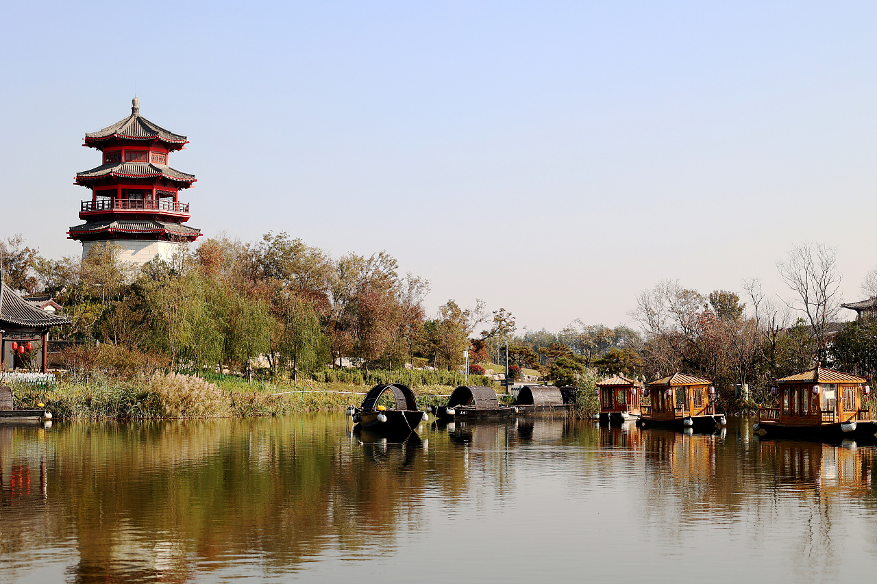 淄博市张店区玉龙湖公园|摄影|风光摄影|三合印务 - 原创作品 - 站酷