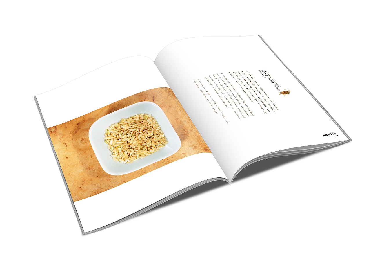某粮食画册（图ZMTUwMTEzMjA=） - 书籍/画册 - 站酷设计师无名之辈一李原创素材 - 站酷ZCOOL