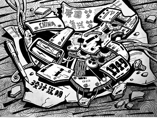 命题创作、图形创意