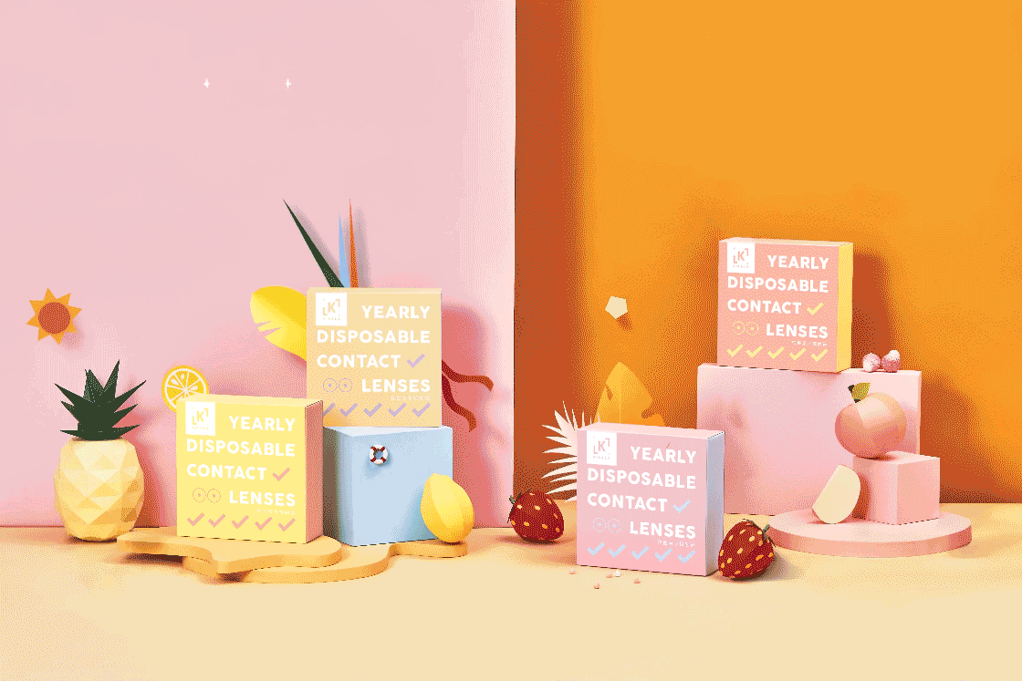 「立体折纸产品摄影」可啦啦隐形眼镜|近物STILL LIFE（图ZMjQzMDE0MjI0） - 产品摄影 - 站酷设计师近物STILLLIFE原创素材 - 站酷ZCOOL