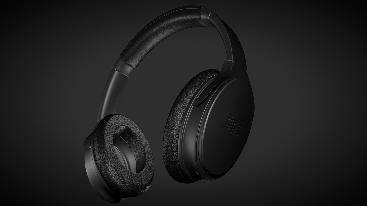 蓝牙耳机头戴式耳机建模练习C4D（图ZMjA2MDYxMzcy） - 产品 - 站酷设计师文jxw原创素材 - 站酷ZCOOL