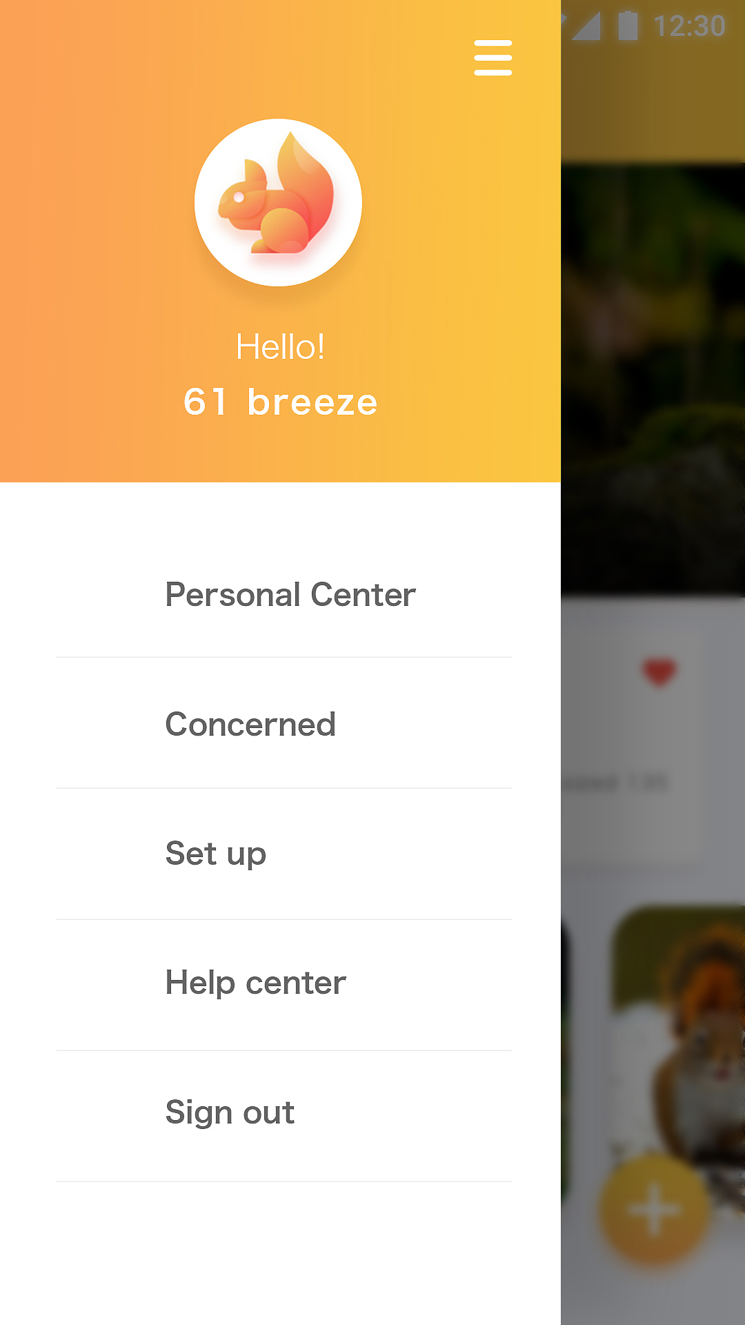 追波风动物介绍app界面