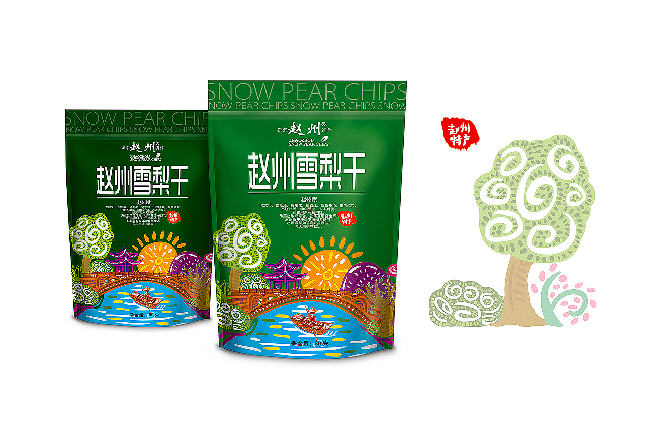 食品包装设计-雪梨干(图ZNzEwMjY1NjQ=) - 包装 - 站酷设计师时叹原创素材 - 站酷ZCOOL